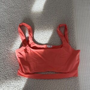 Garage Coral Crop Top